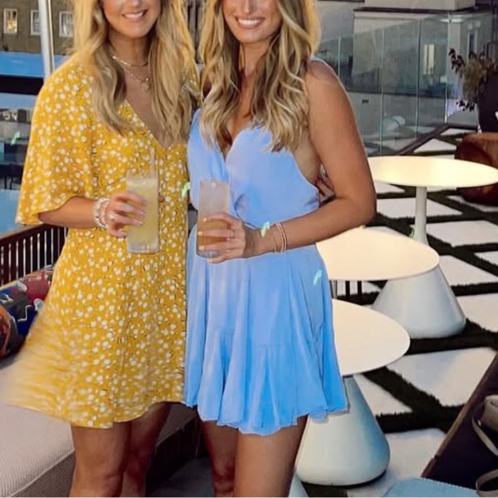 Free People Matching Bodysuit & Skirt Set